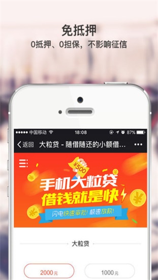 大粒贷新版app  v2.1.6图2